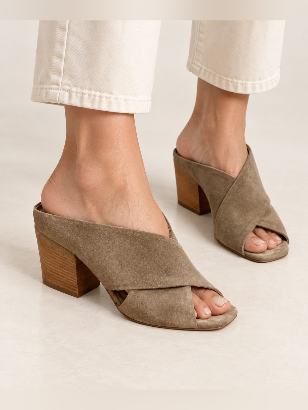 Officine Creative Tan Suede Adele Mule Sz. 36.5 (US 6.5)
